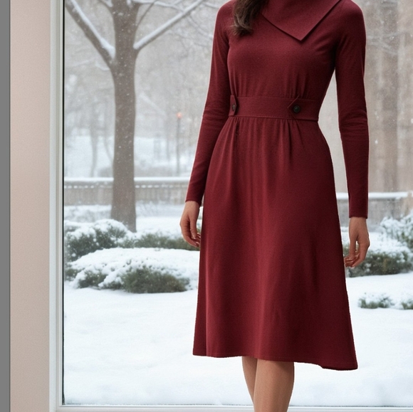 Cotton jersey dress - Picture 2 of 7